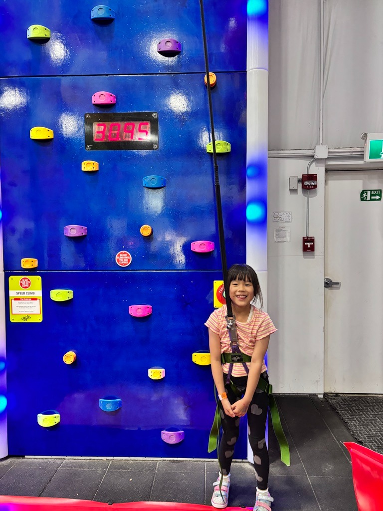 Cathy Climbing